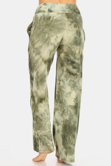 Leggings Depot Buttery Soft Printed Drawstring Pants for Comfort - Love Salve 
