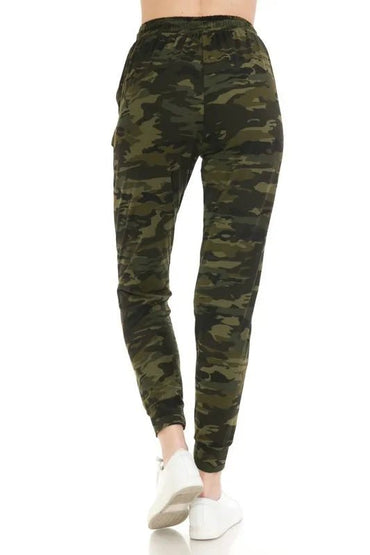 Leggings Depot Full Size Buttery Soft Joggers with Drawstring Plus Size - Love Salve 
