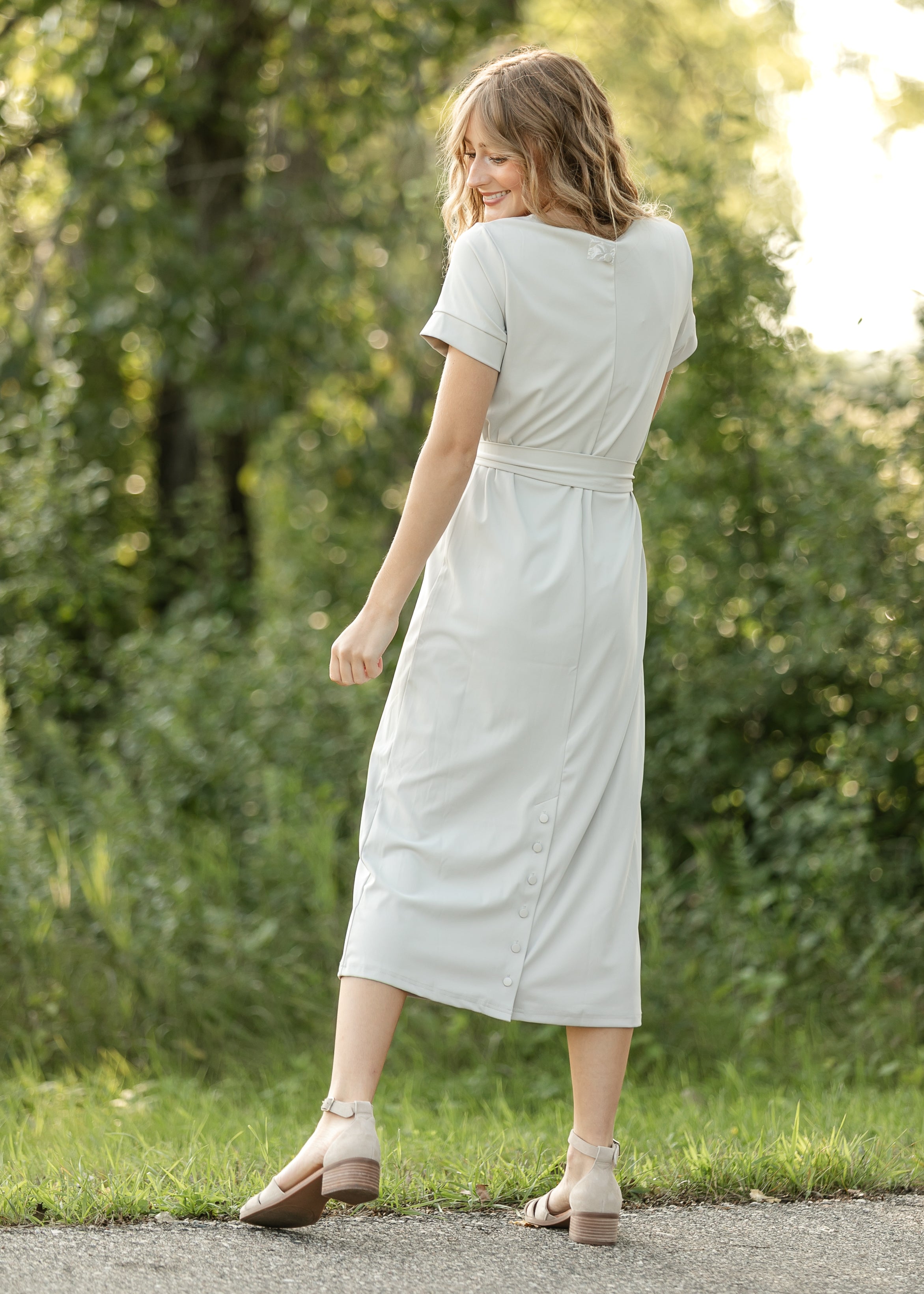 Lennox Classic Midi Dress - 46" Inherit Co.