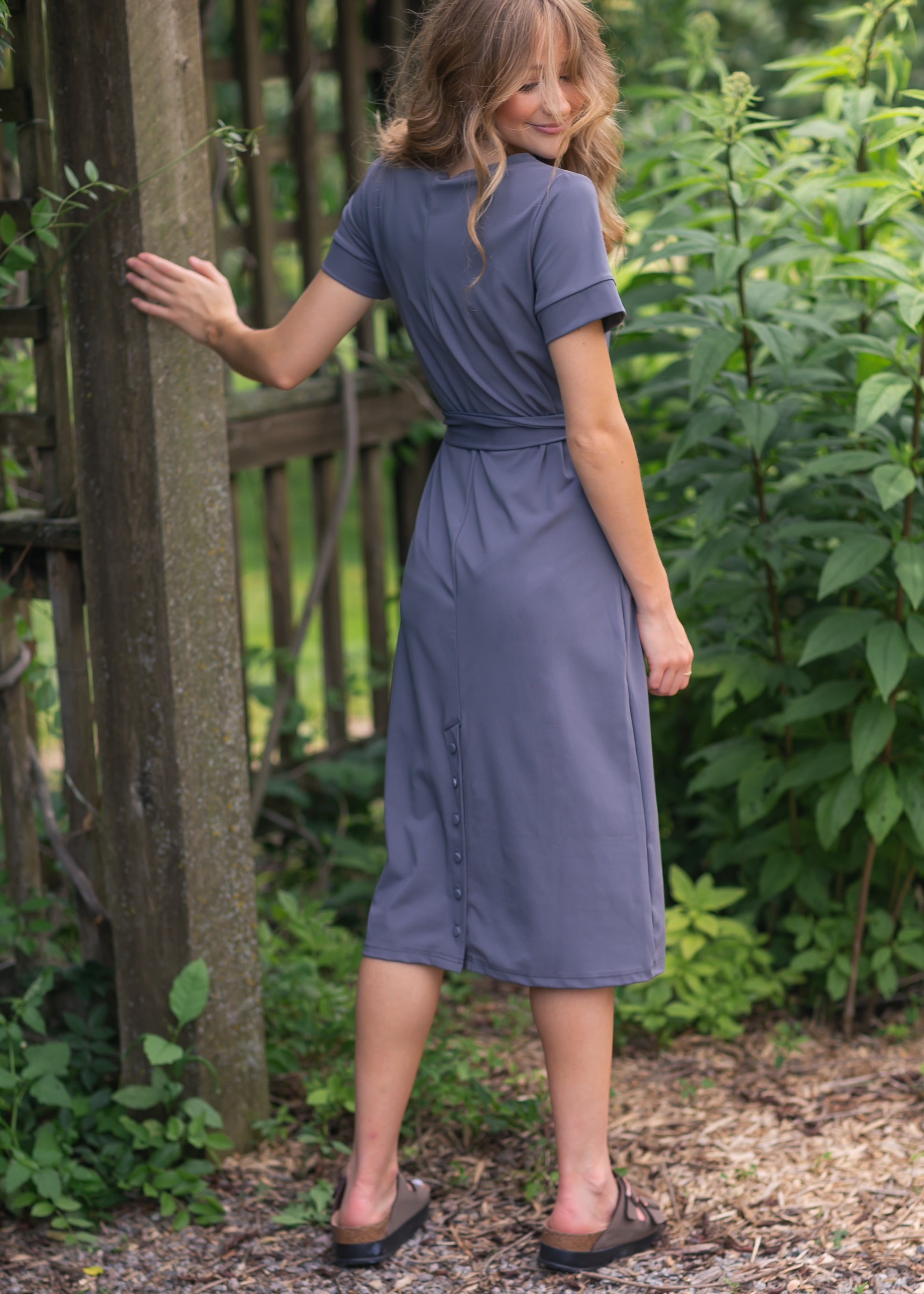 Lennox Classic Midi Dress Inherit Co.