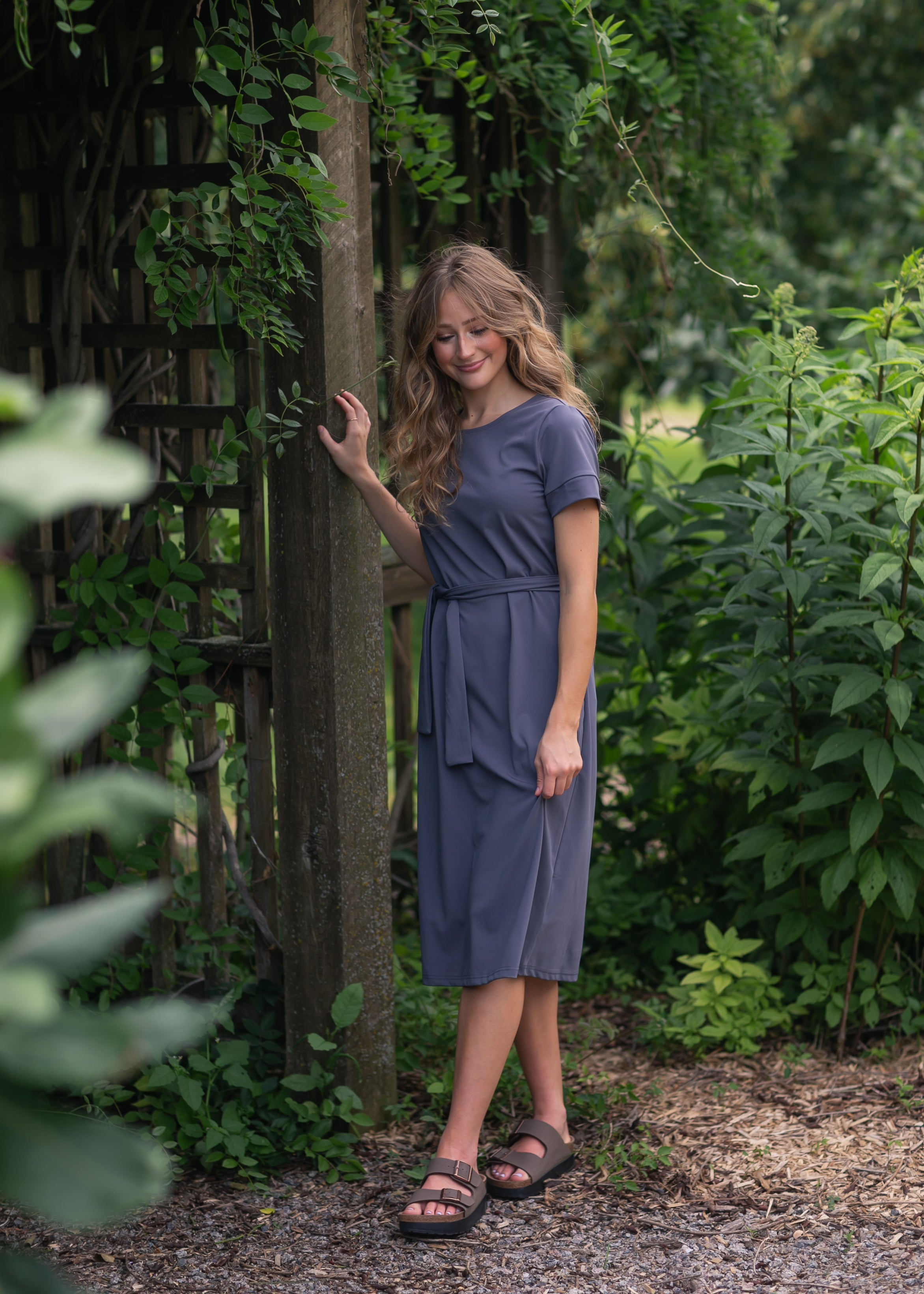 Lennox Classic Midi Dress Inherit Co.