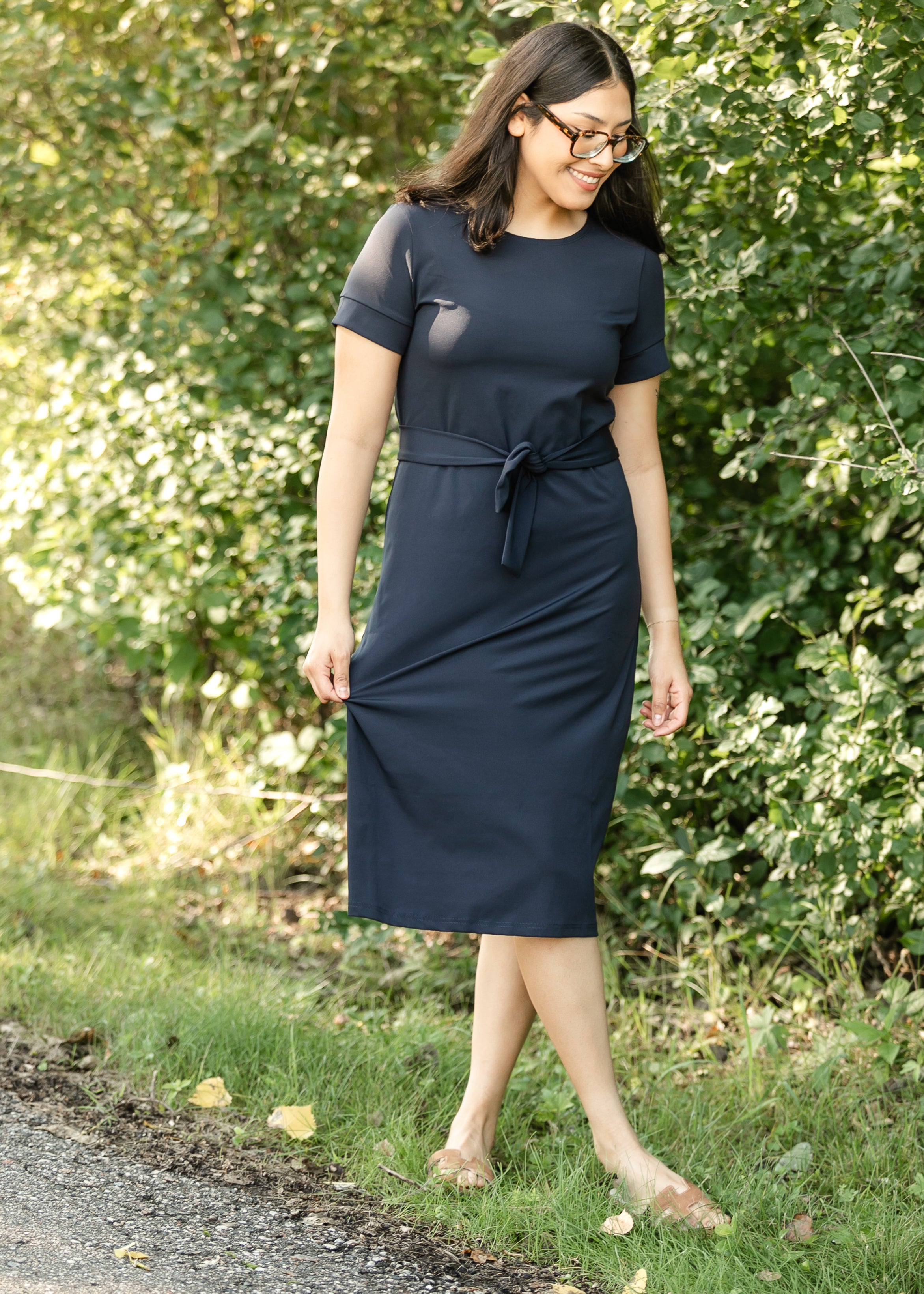 Lennox Classic Midi Dress Inherit Co.