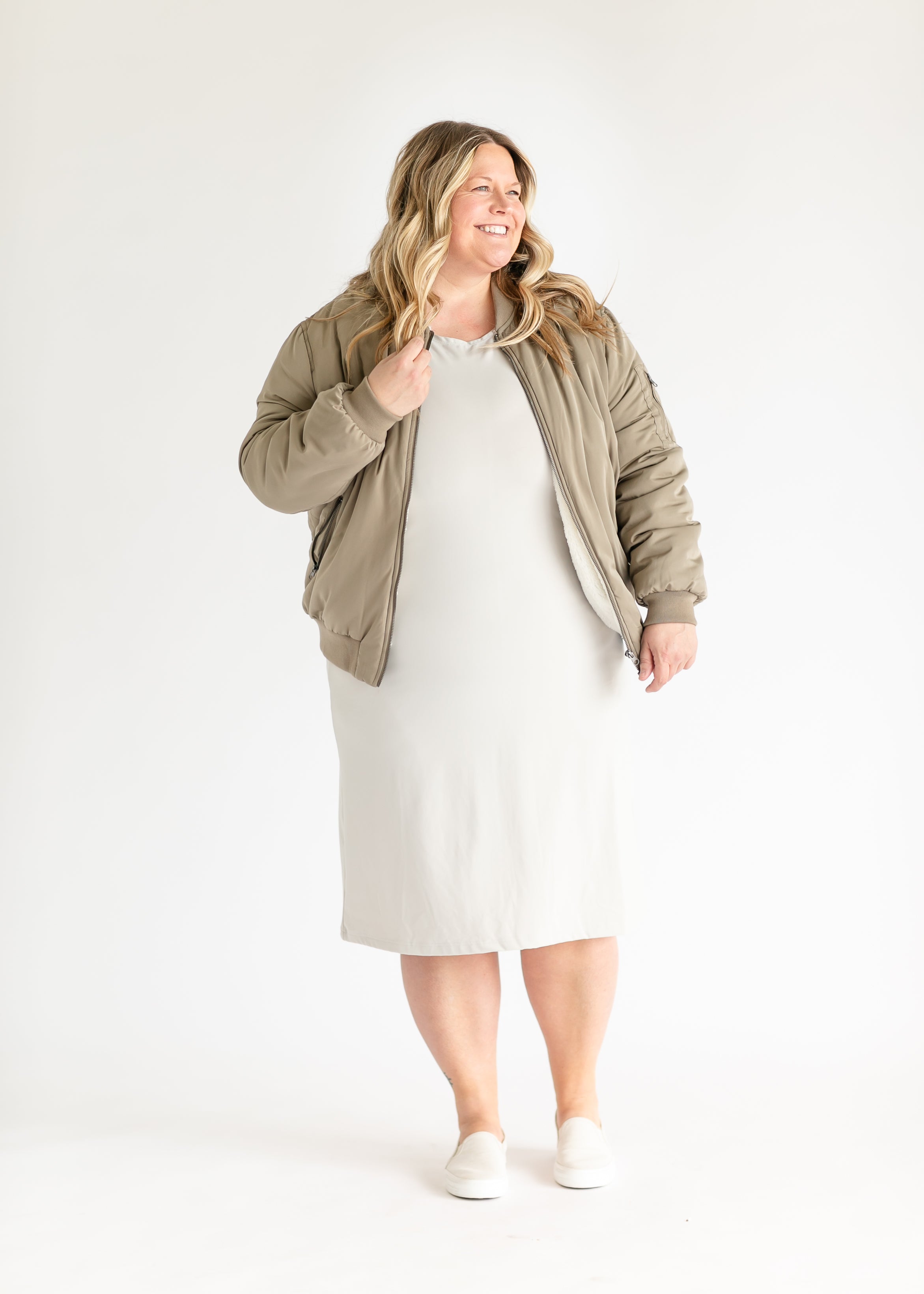 Lennox Classic Midi Dress - FINAL SALE Inherit Co.