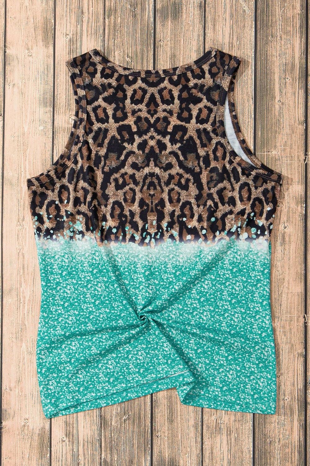 Leopard Round Neck Tank - Love Salve