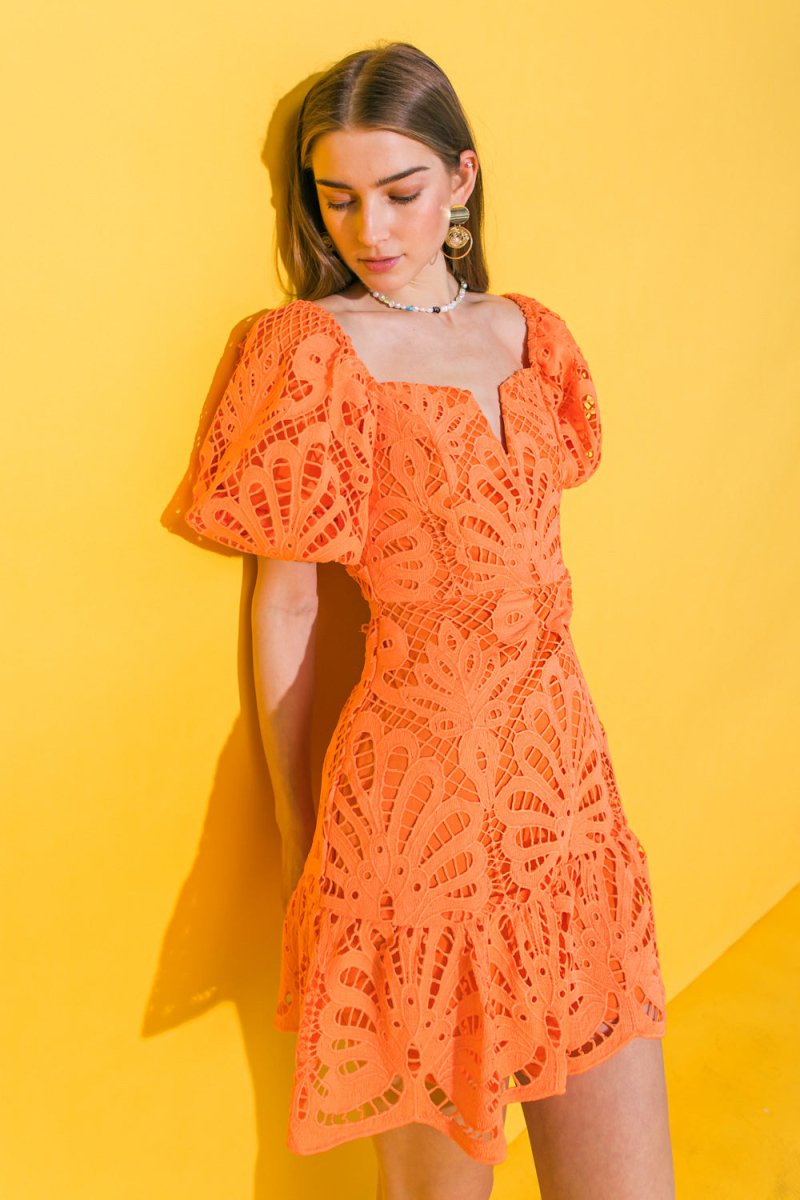 LIFETIME CELEBRATIONS LACE MINI DRESS - Love Salve