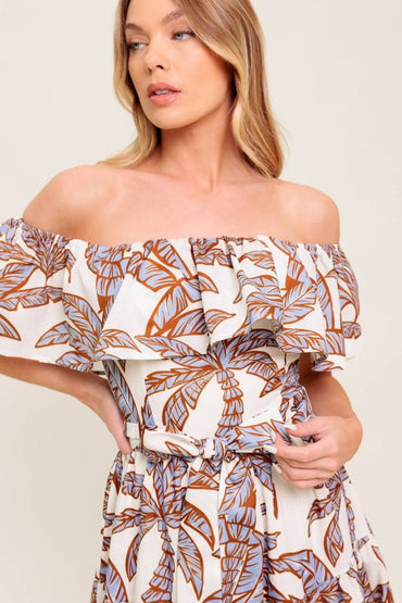 LILY GARDEN LAVENDER WOVEN MIDI DRESS - Love Salve