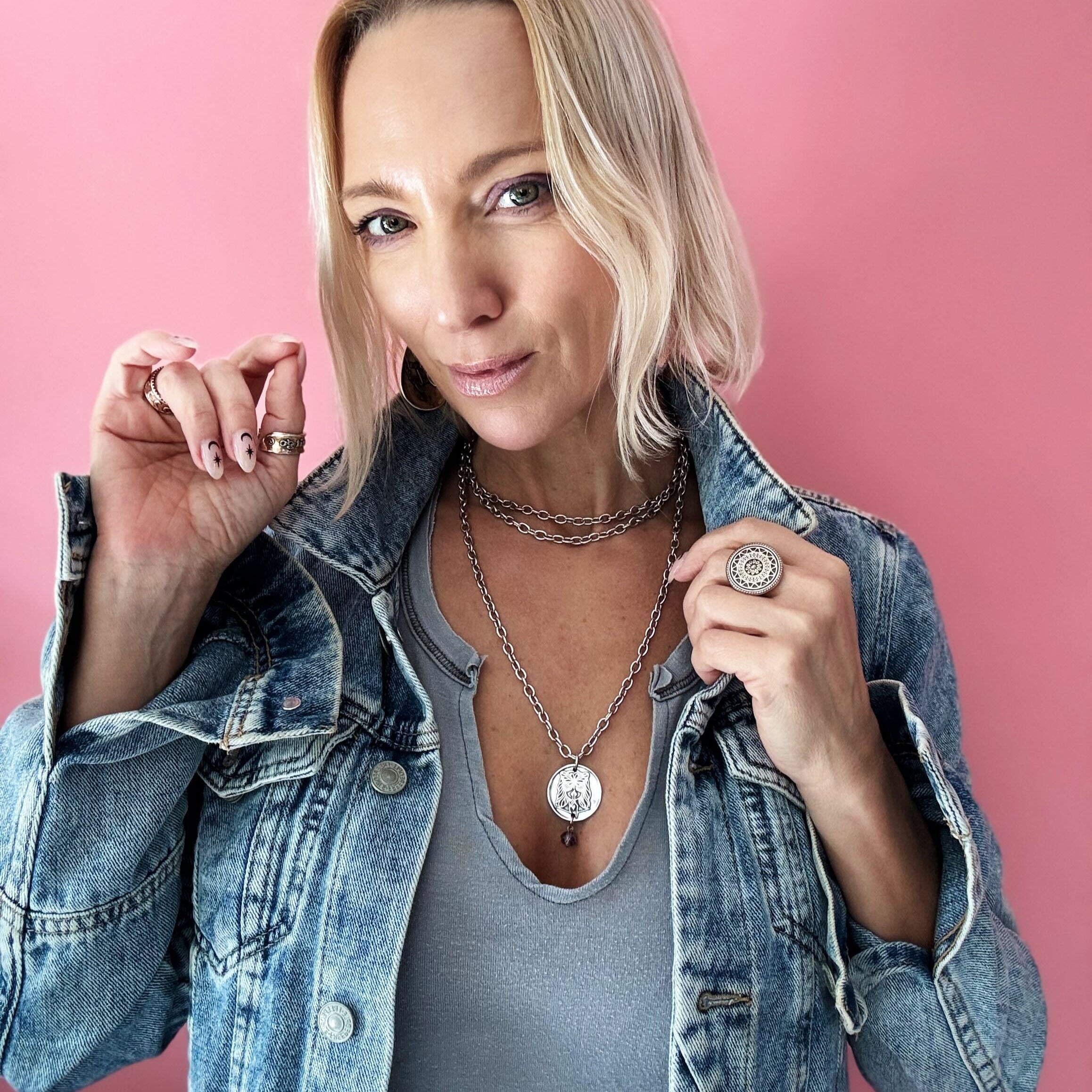 Listen Madame Butterfly Essential Necklace Katia Designs