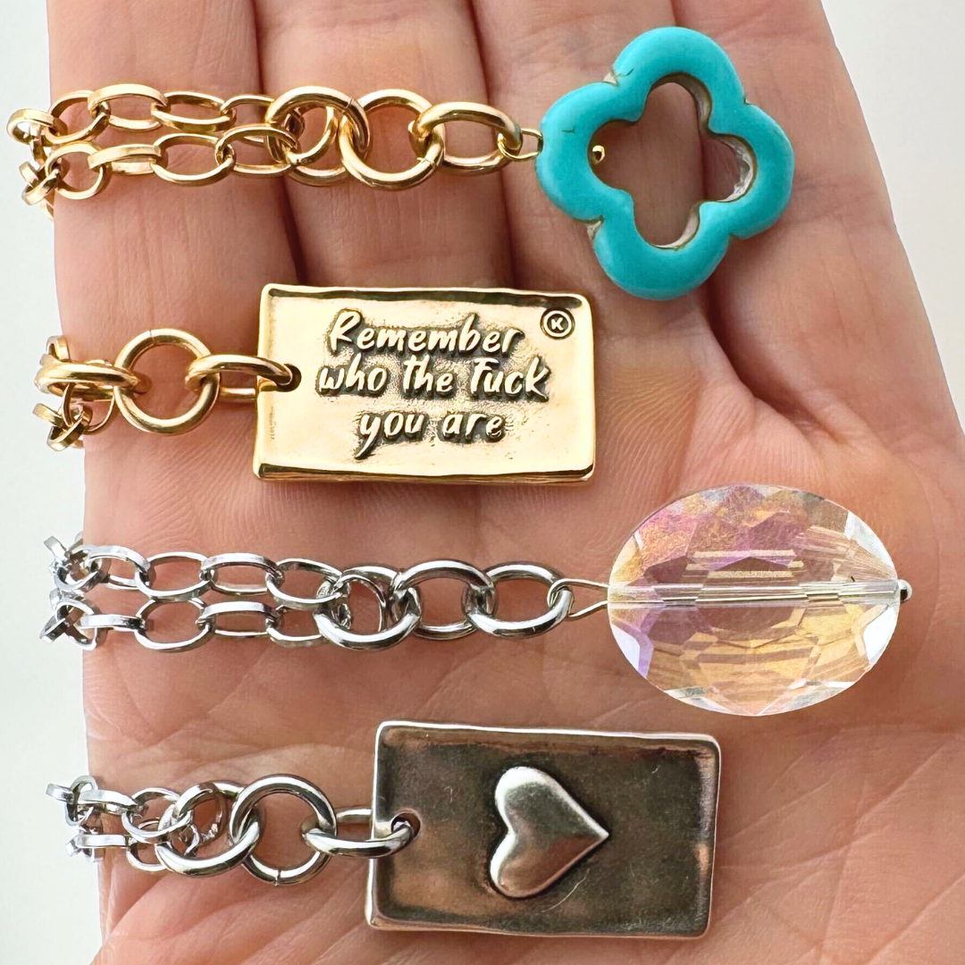 Remember Who the F*ck You Are Original Lite Necklace Katia Designs