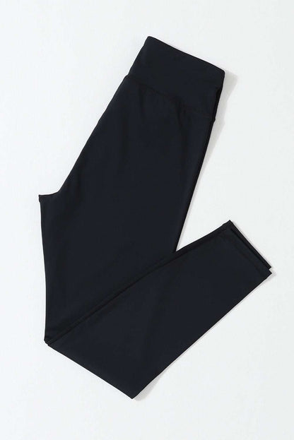 Black seamless leggings - arched waist - Love Salve 