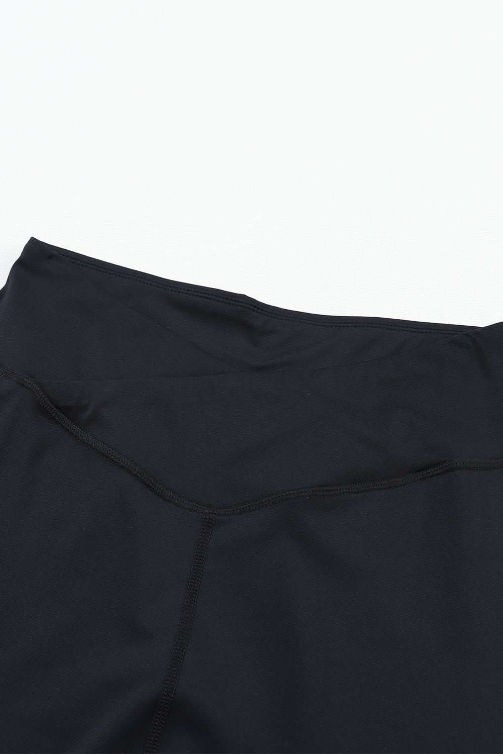 Black seamless leggings - arched waist - Love Salve 
