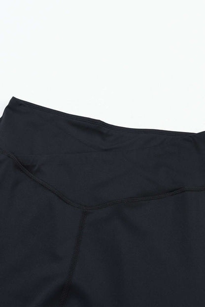 Black seamless leggings - arched waist - Love Salve 