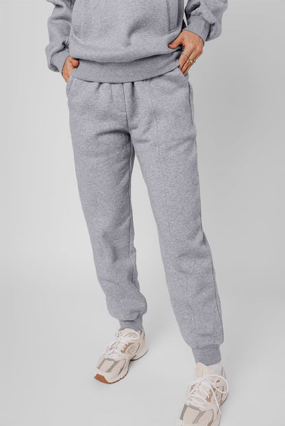 Gray hoodie and joggers set - Love Salve 