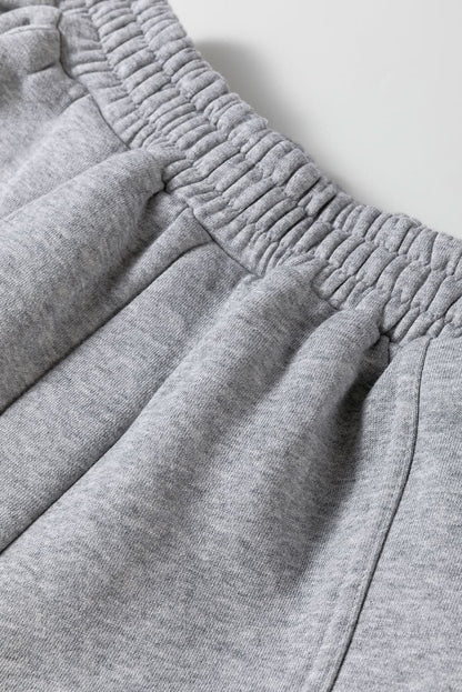 Gray hoodie and joggers set - Love Salve 