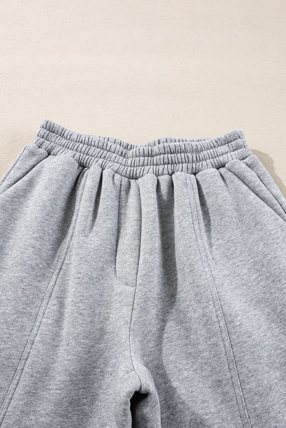 Gray hoodie and joggers set - Love Salve 