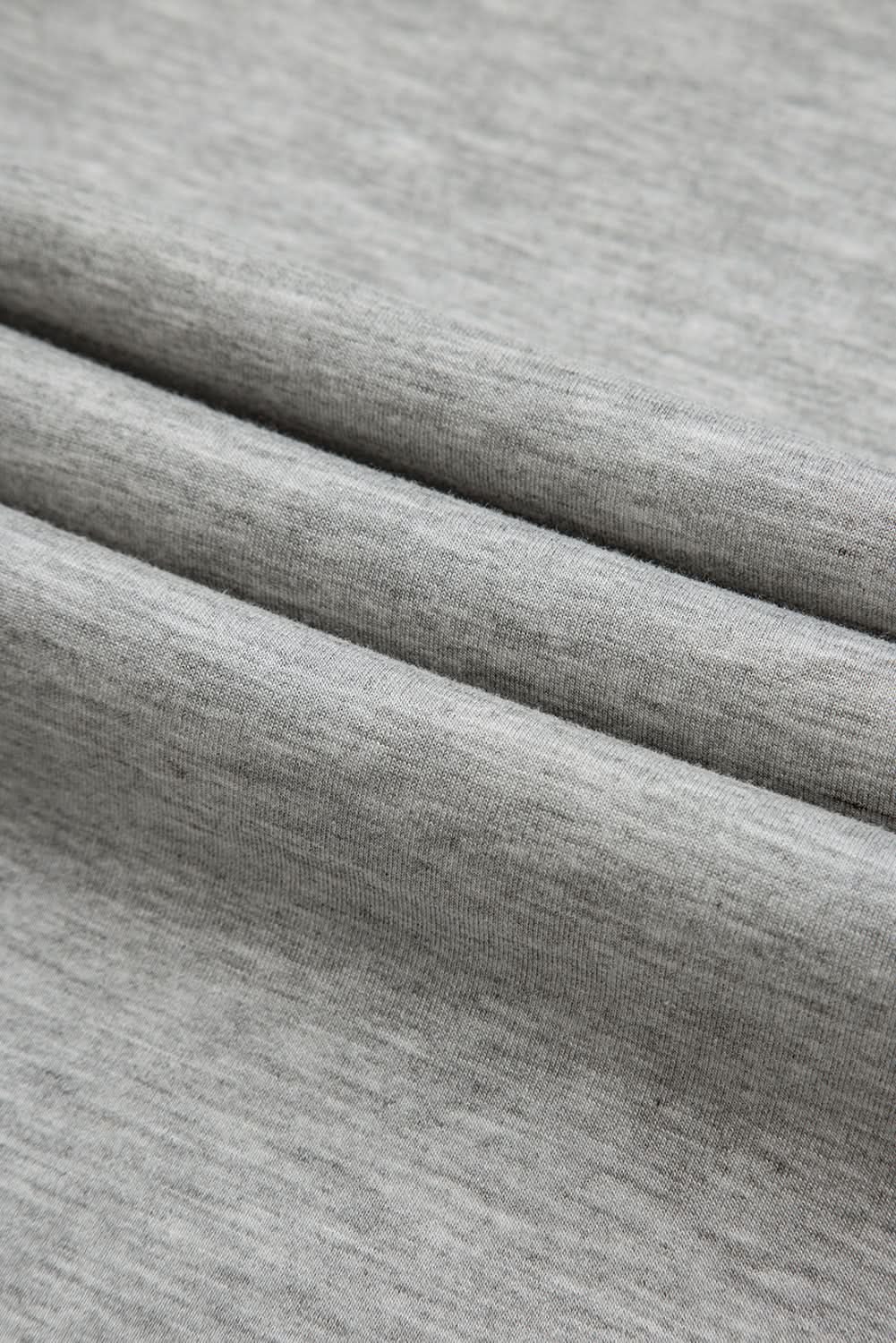 Light grey lace-up wide leg pants - Love Salve 