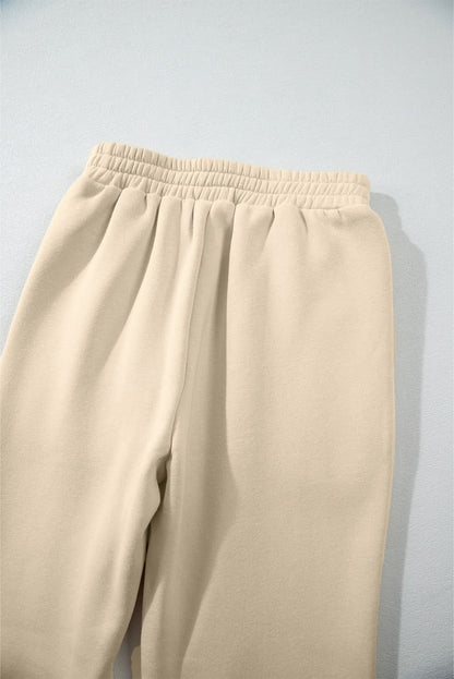 Parchment hoodie & high-waist set - Love Salve 