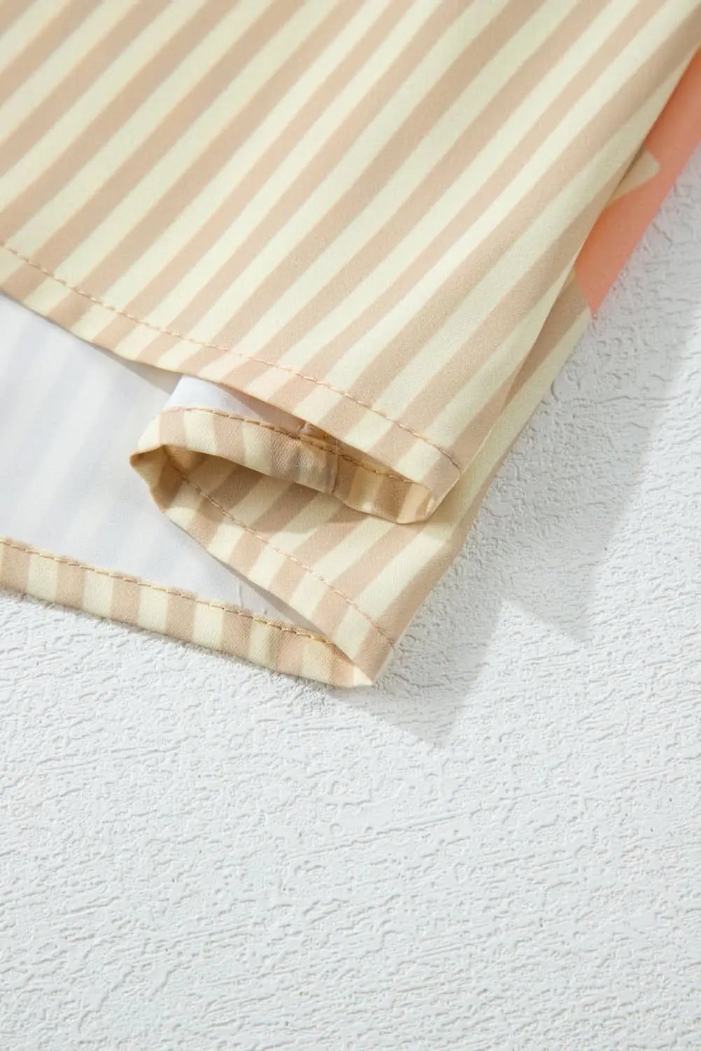 Apricot floral button-up shirt - Love Salve 