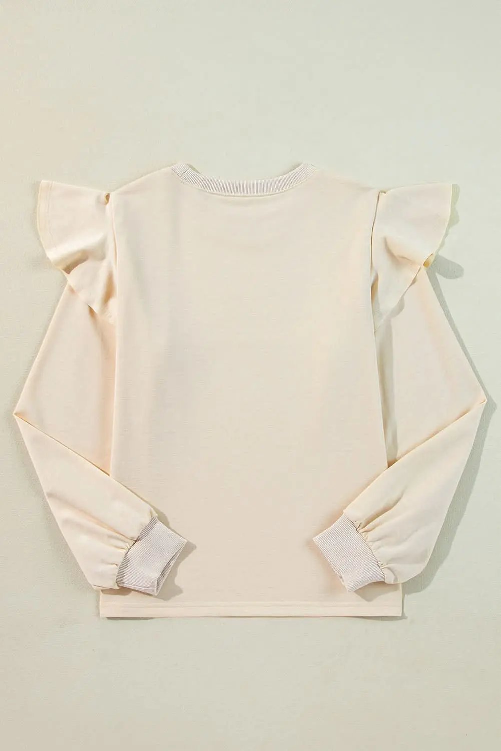 Elegant Ruffle Shoulder Blouse - Love Salve 