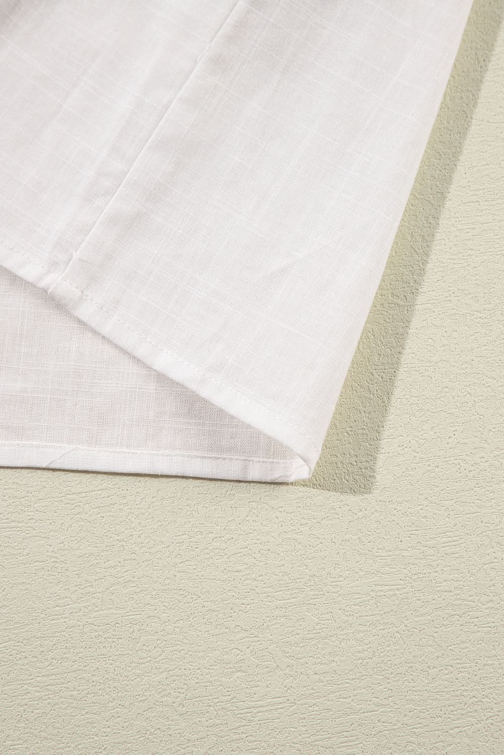 Embroidered white floral shirt - Love Salve 