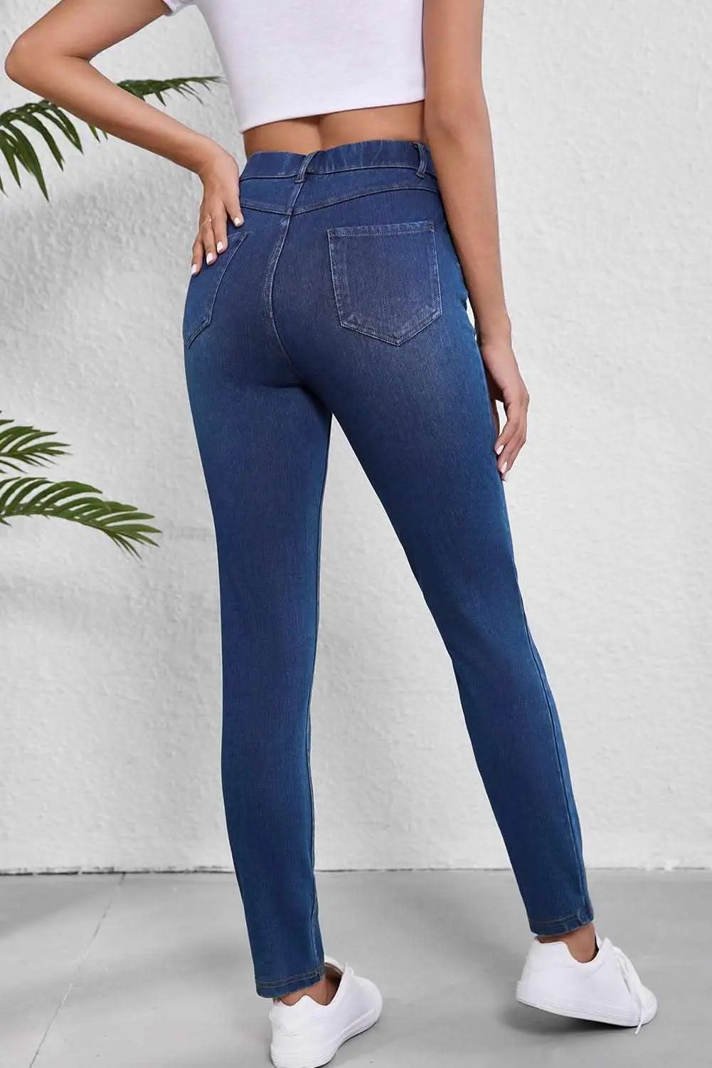 Ashleigh blue straight leg jeans - Love Salve 