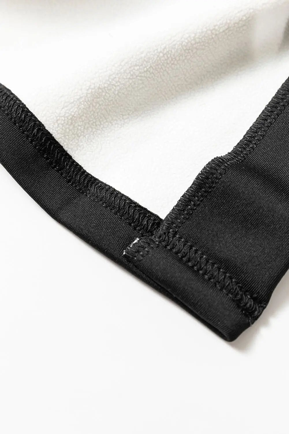 Cozy black thermal flare pants - Love Salve 