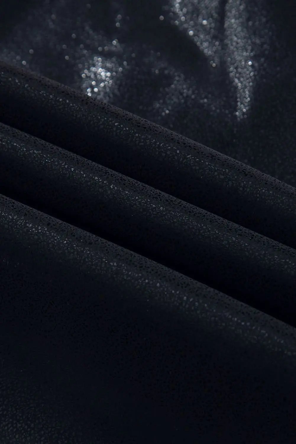 Trendy high-waisted black joggers - Love Salve 