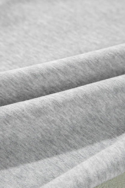 Light grey fleece-lined joggers - Love Salve 