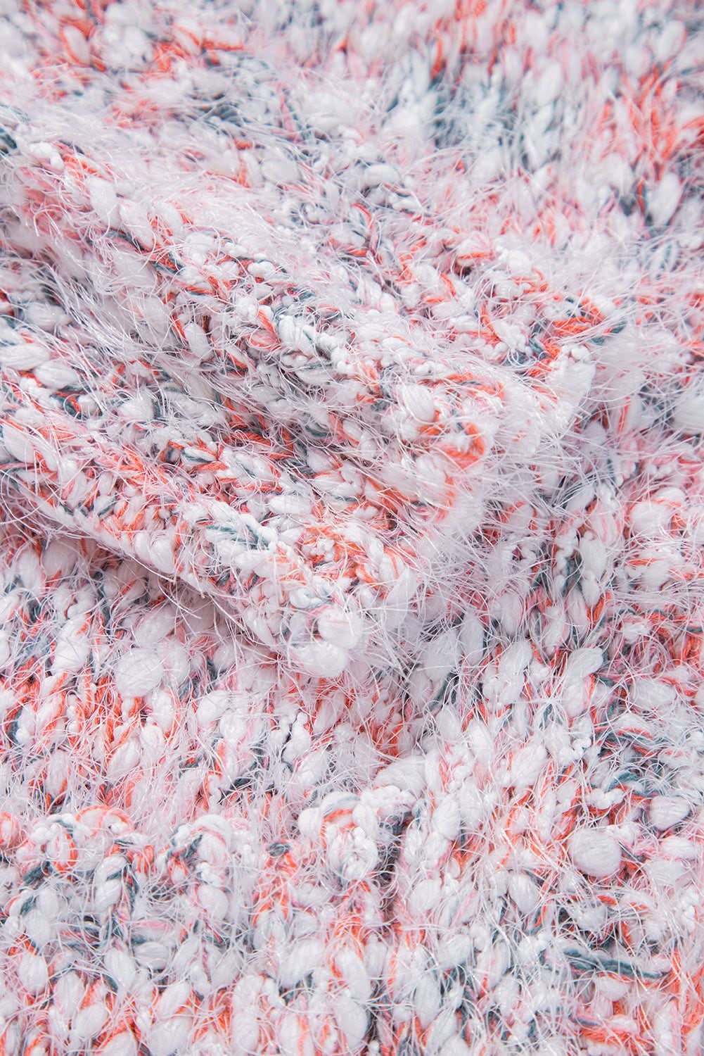 Trendy pink confetti cardigan for layering - Love Salve 