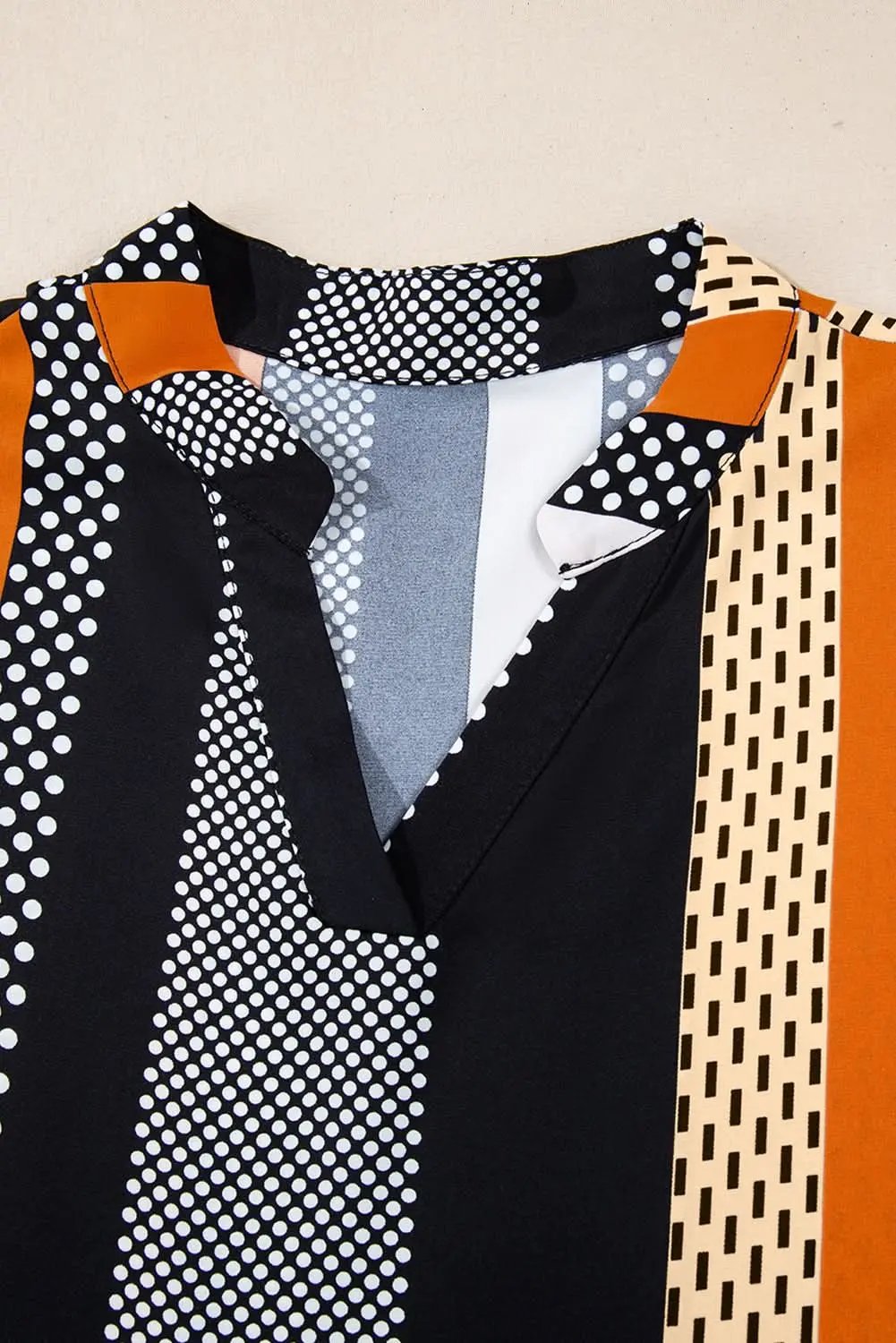 Playful polka dot ruffled mini dress - Love Salve 