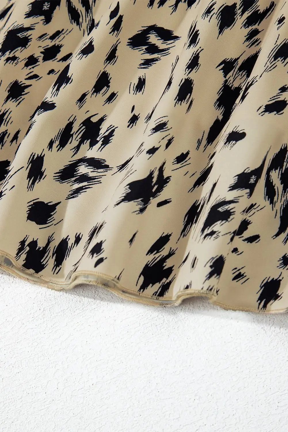 Chic black belted A-line dress - Love Salve 