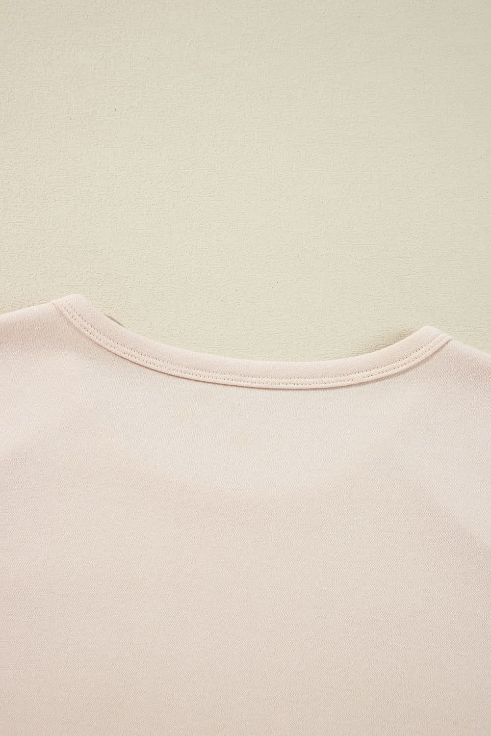 Beige floral wide sleeve top - Love Salve 