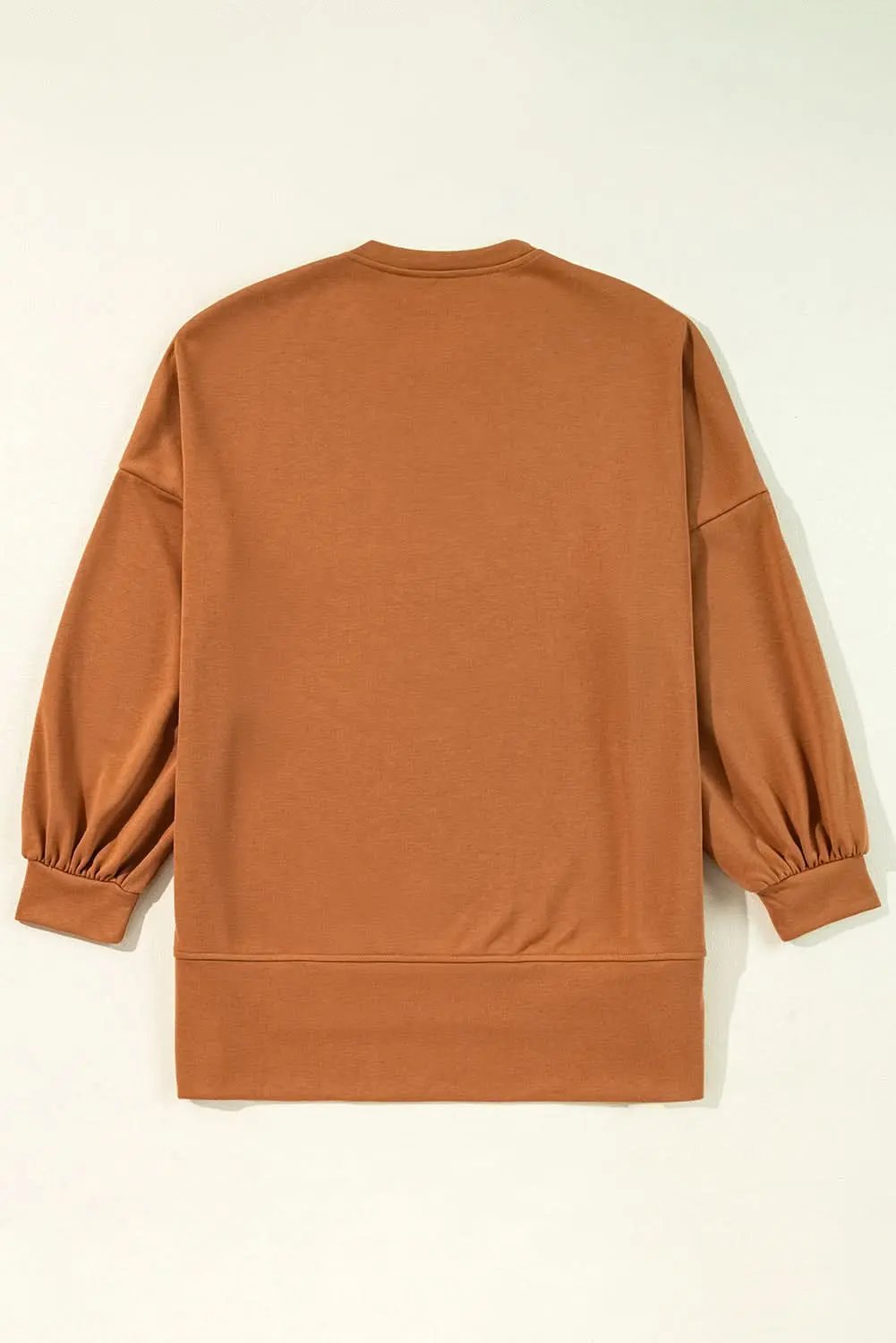 Chic chestnut sequin Halloween top - Love Salve 