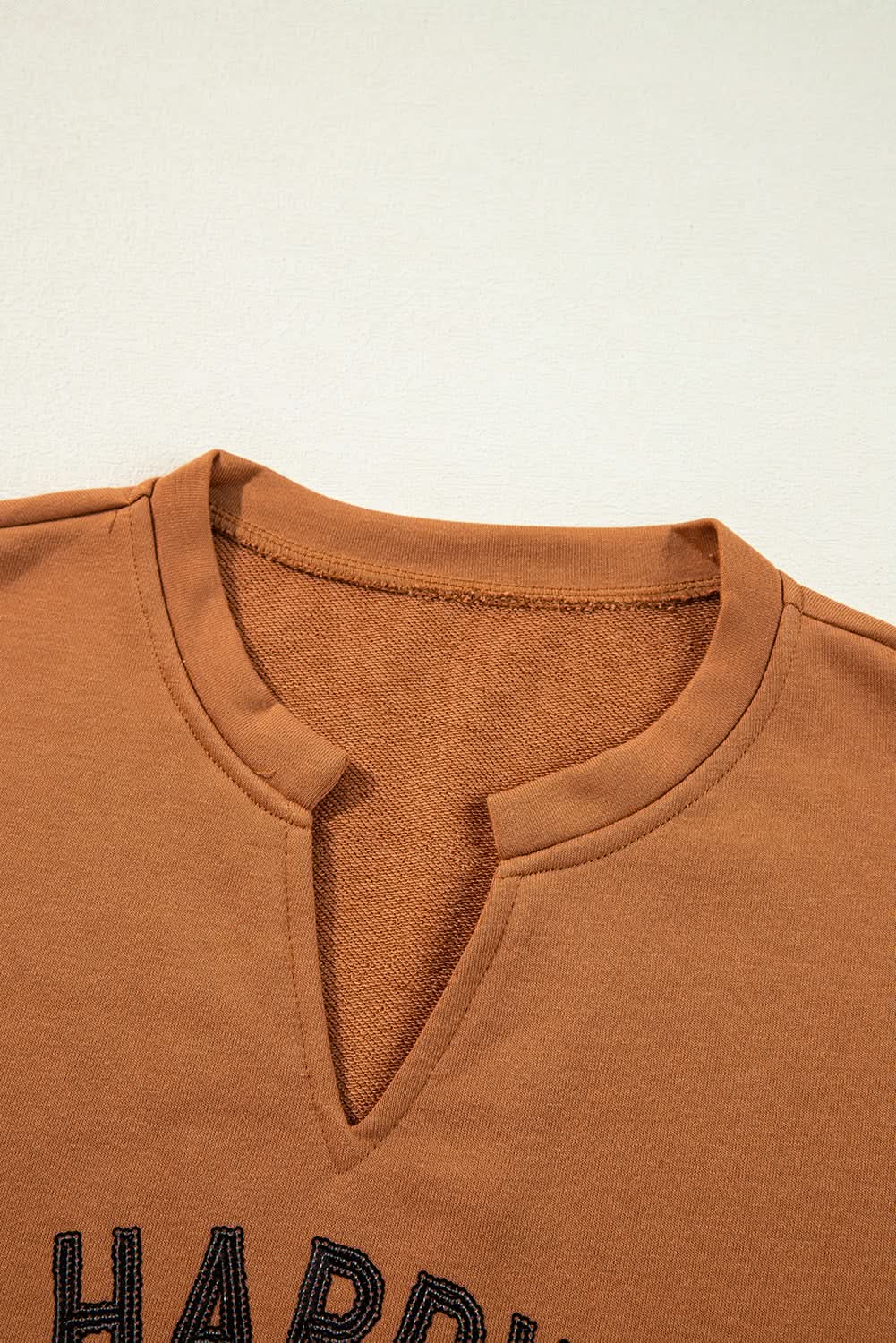 Chic chestnut sequin Halloween top - Love Salve 