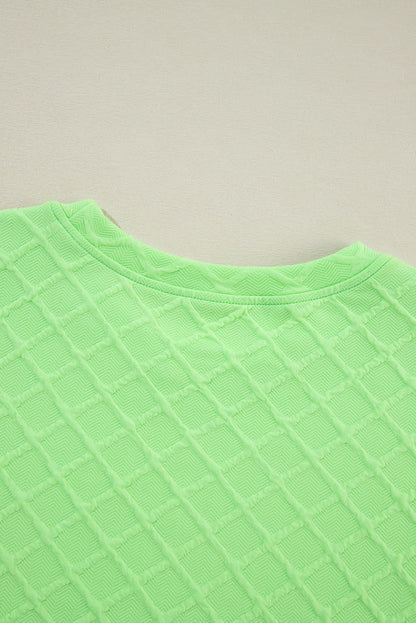 Light green checkered lounge set - Love Salve 