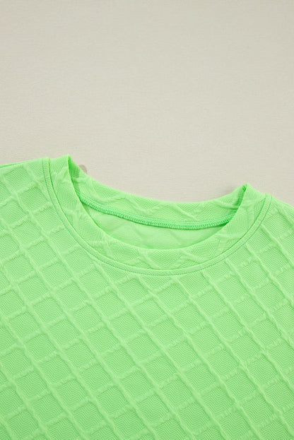 Light green checkered lounge set - Love Salve 
