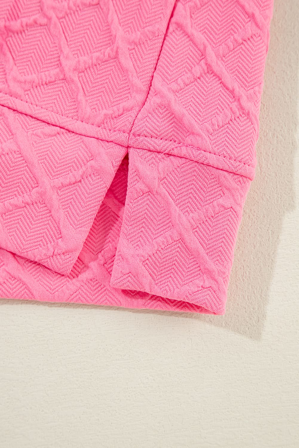 Sachet pink checkered lounge set - Love Salve 