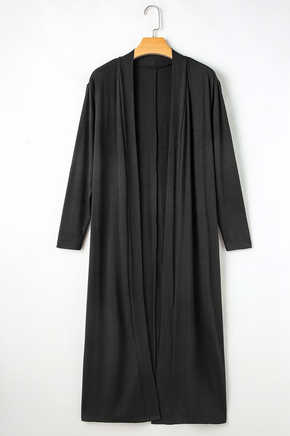 Chic black cardigan & skinny pants set - Love Salve 
