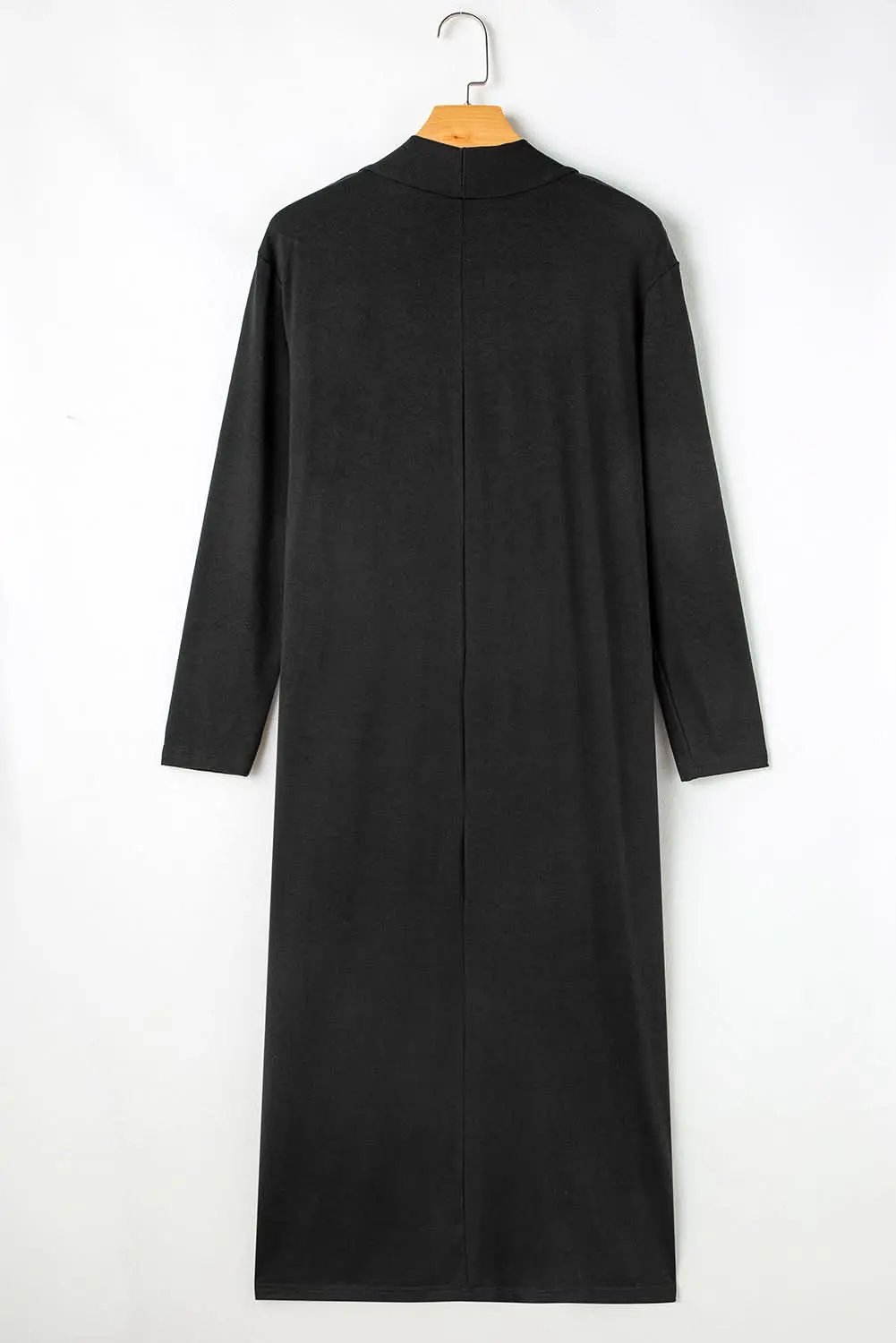 Chic black cardigan & skinny pants set - Love Salve 