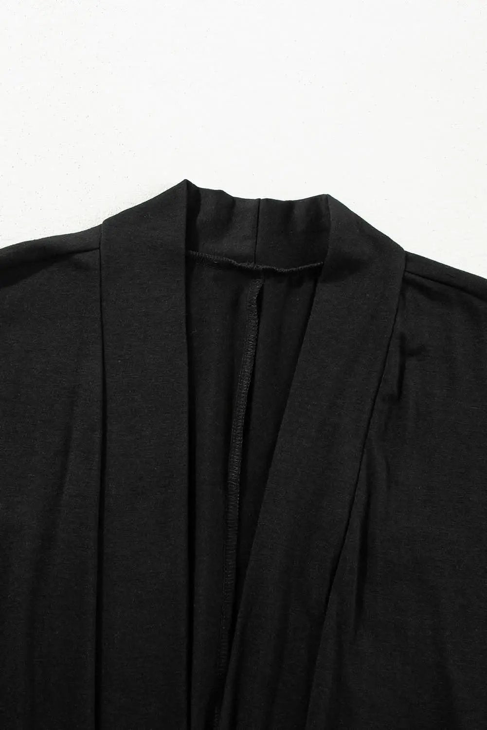 Chic black cardigan & skinny pants set - Love Salve 