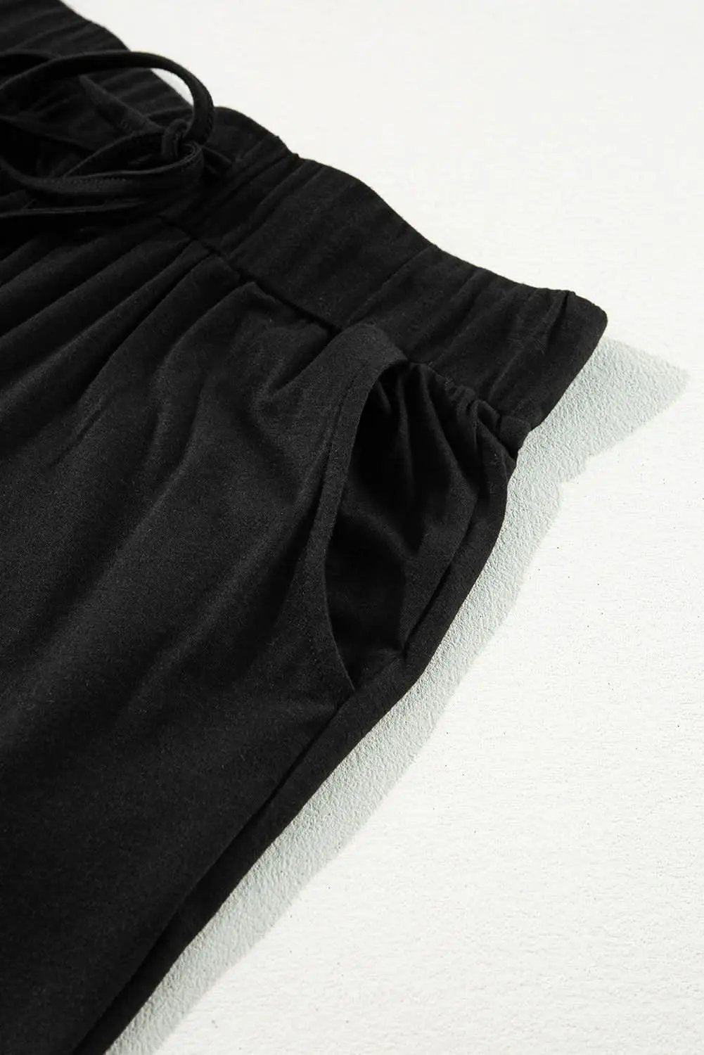 Chic black cardigan & skinny pants set - Love Salve 