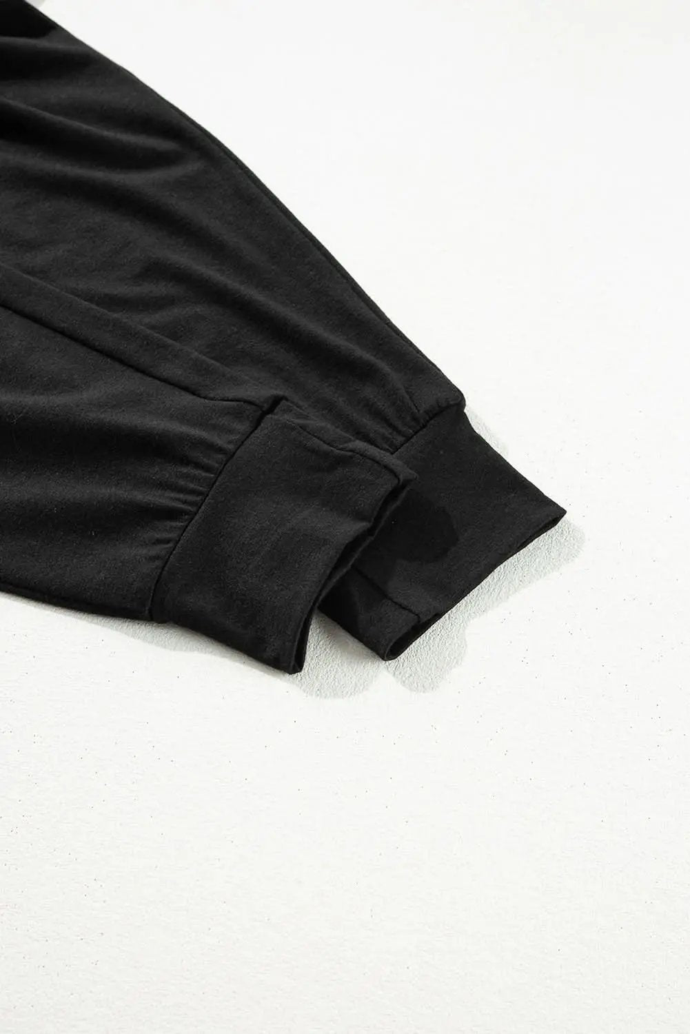 Chic black cardigan & skinny pants set - Love Salve 