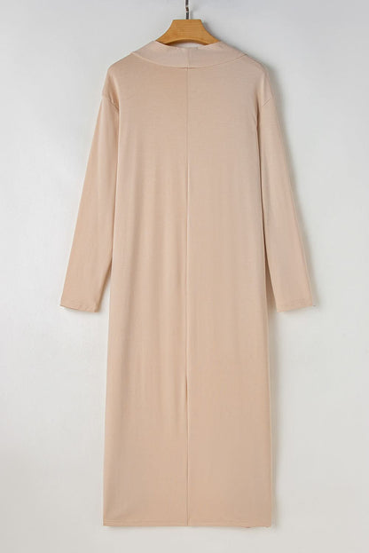 Chic parchment lounge set: cardigan & pants - Love Salve 
