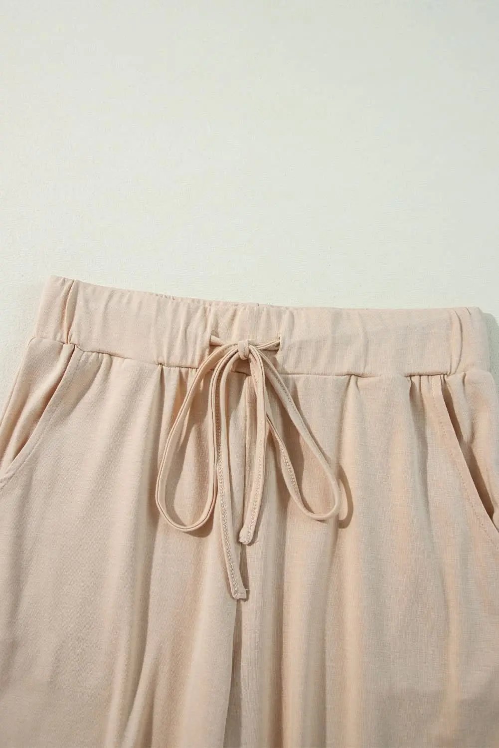 Chic parchment lounge set: cardigan & pants - Love Salve 