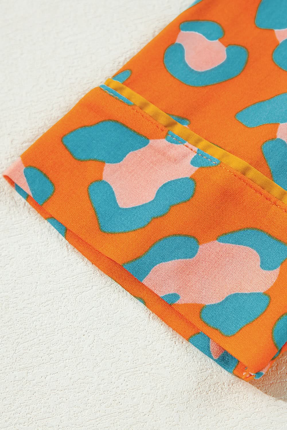 Leopard Print Orange Loungewear Set - Love Salve 