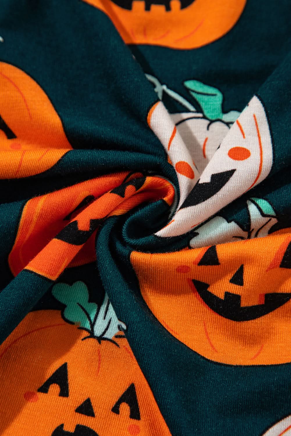 Orange Halloween Pajama Set - Love Salve 