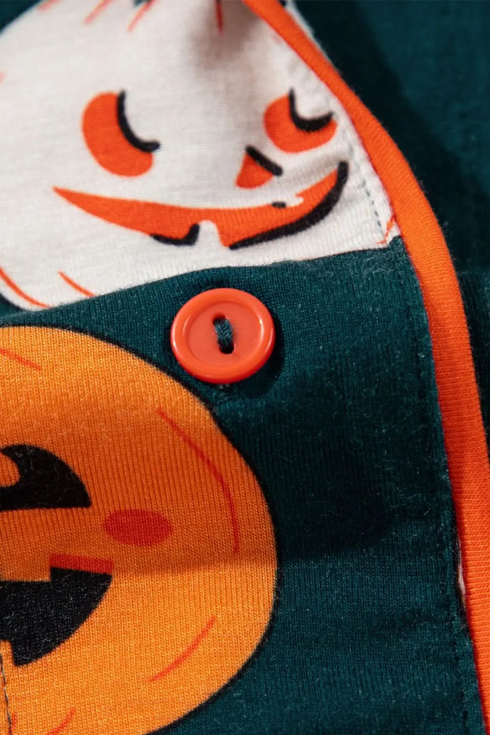 Orange Halloween Pajama Set - Love Salve 