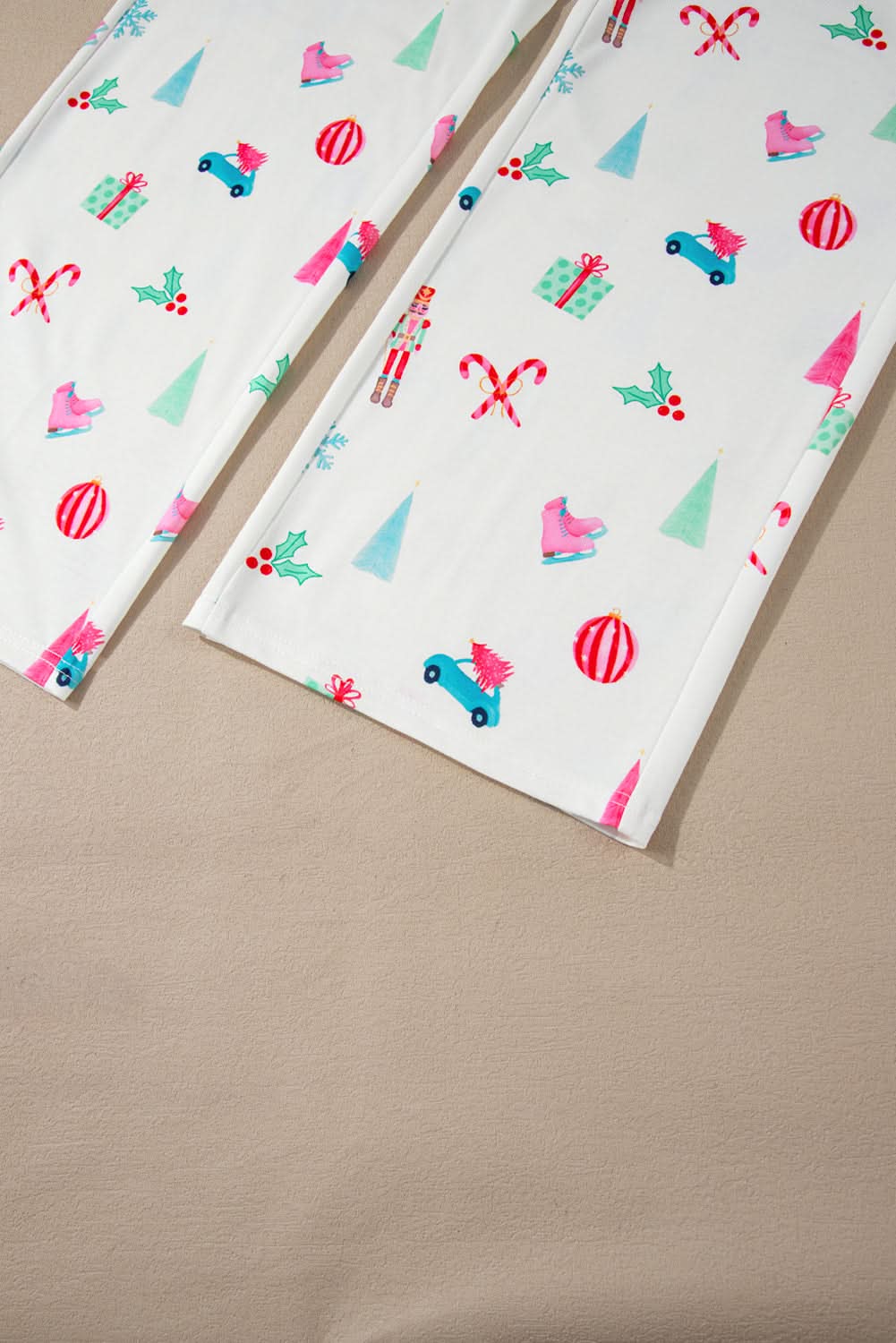 Festive White Christmas Pjs Set - Love Salve 