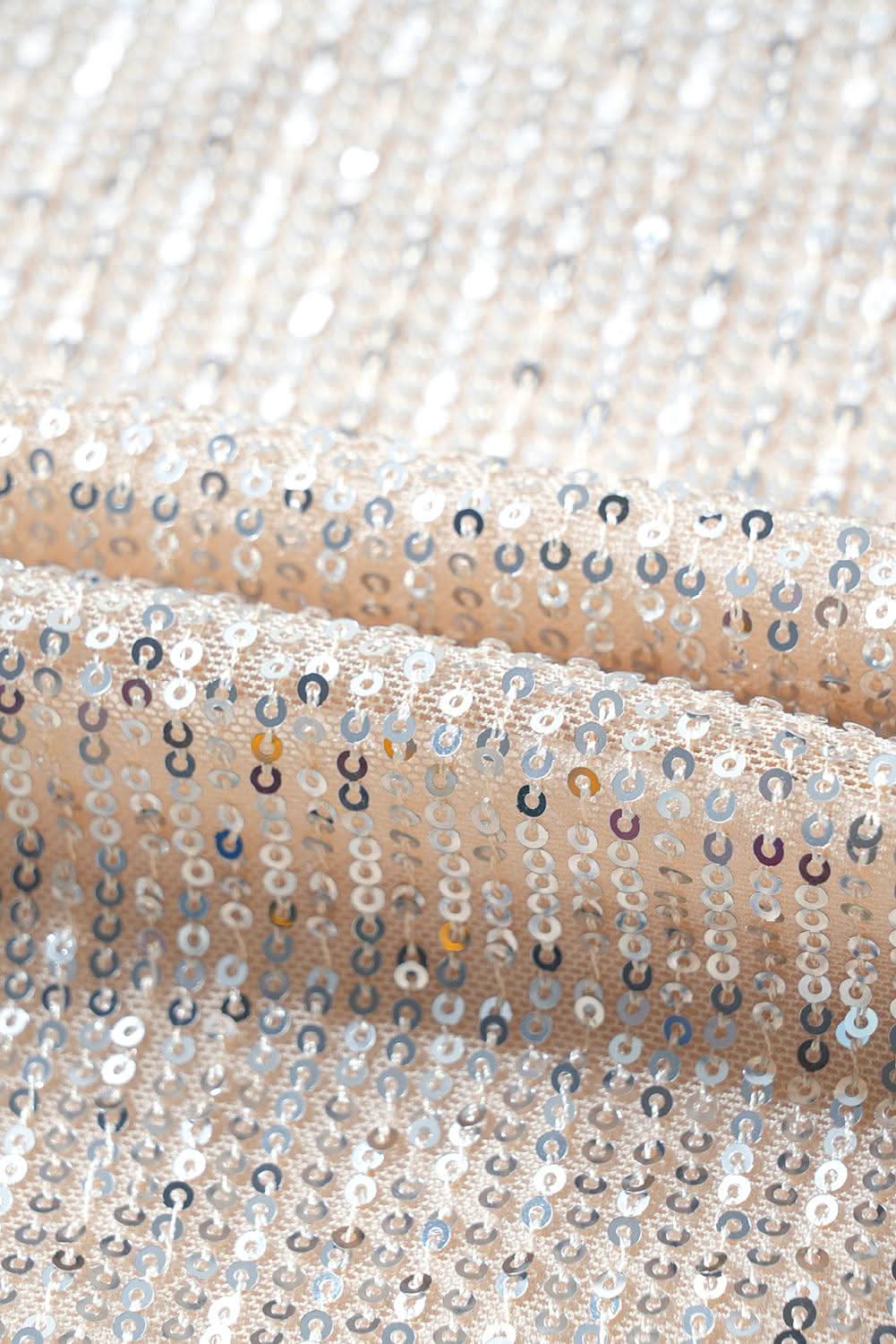 Glam apricot sequin jacket - Love Salve 