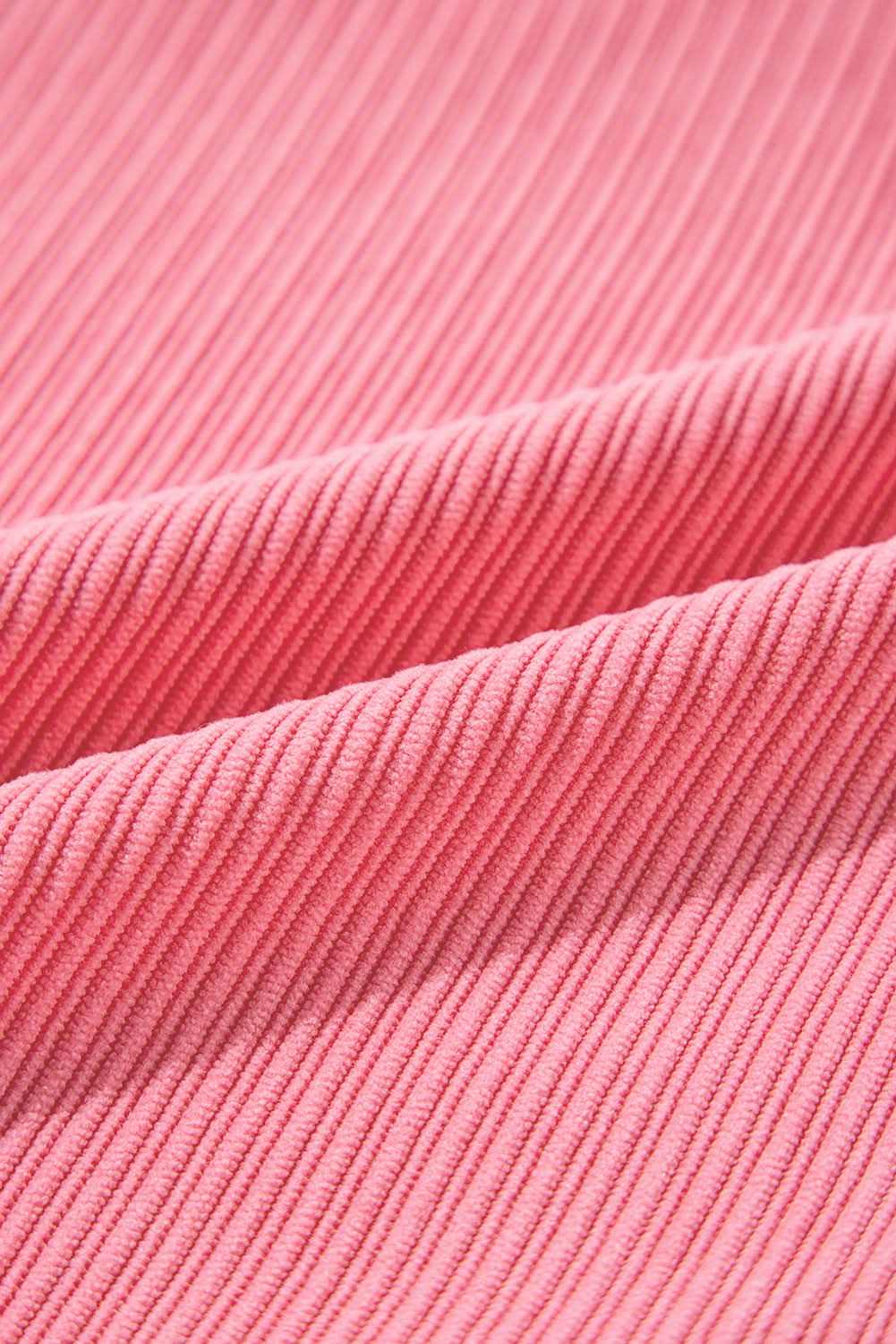 Bonbon corduroy button-up shacket - Love Salve 