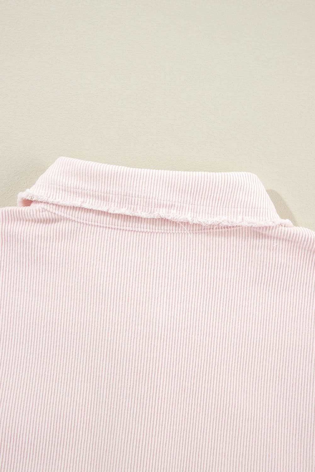 Delicacy two-tone corduroy shacket - Love Salve 